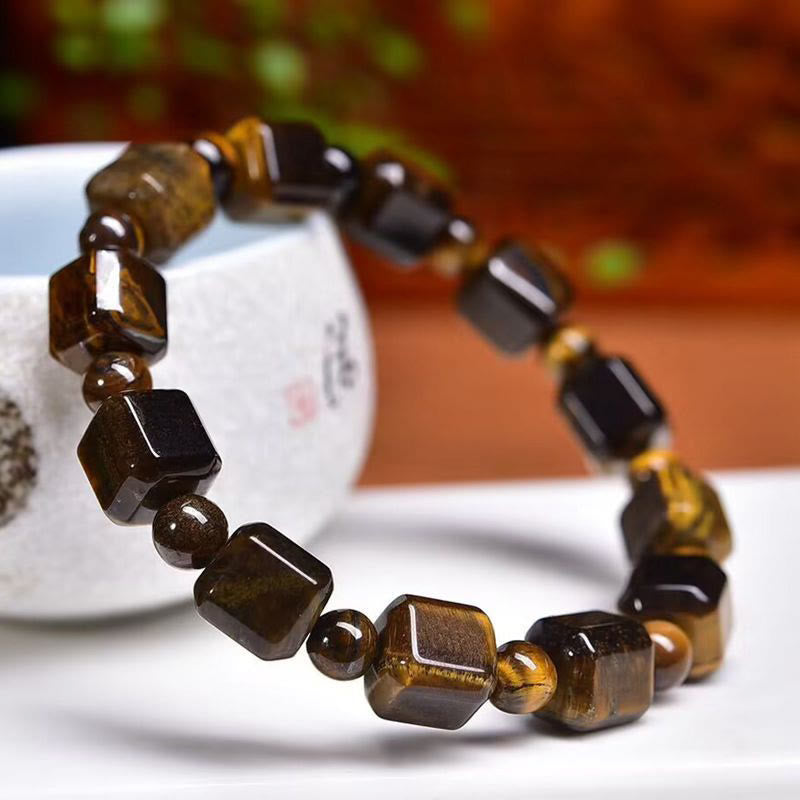 Buddha Stonesタイガーアイ保護ブレスレット