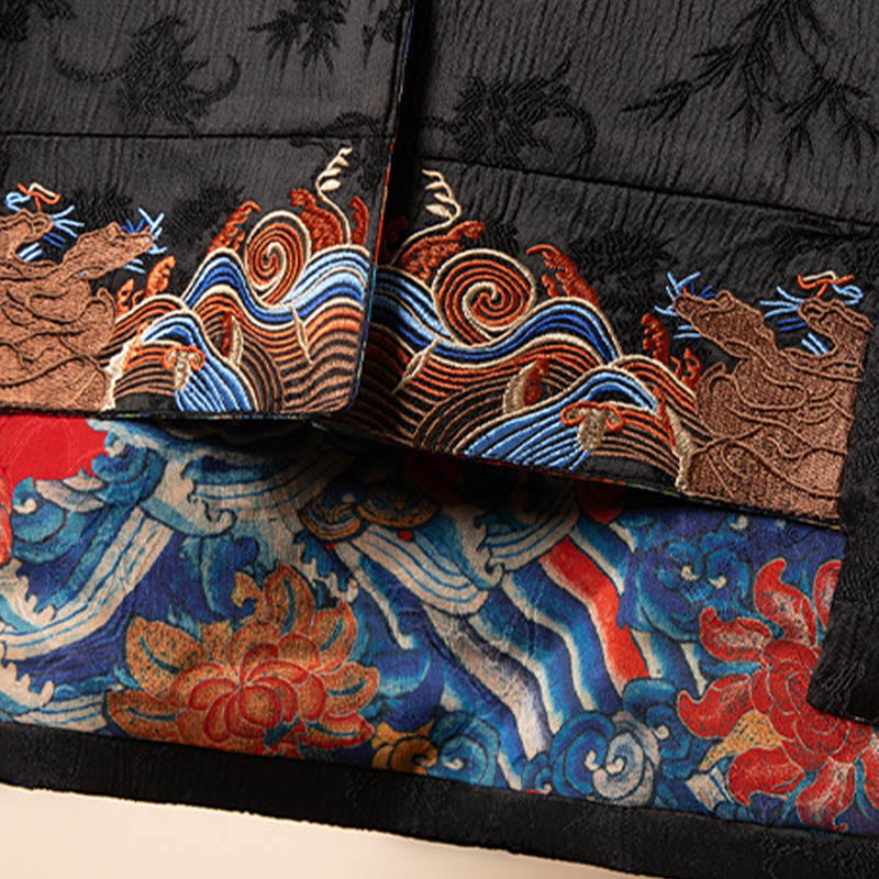 Buddha Stonesヴィンテージ刺繍花雲柄ベスト - image 7