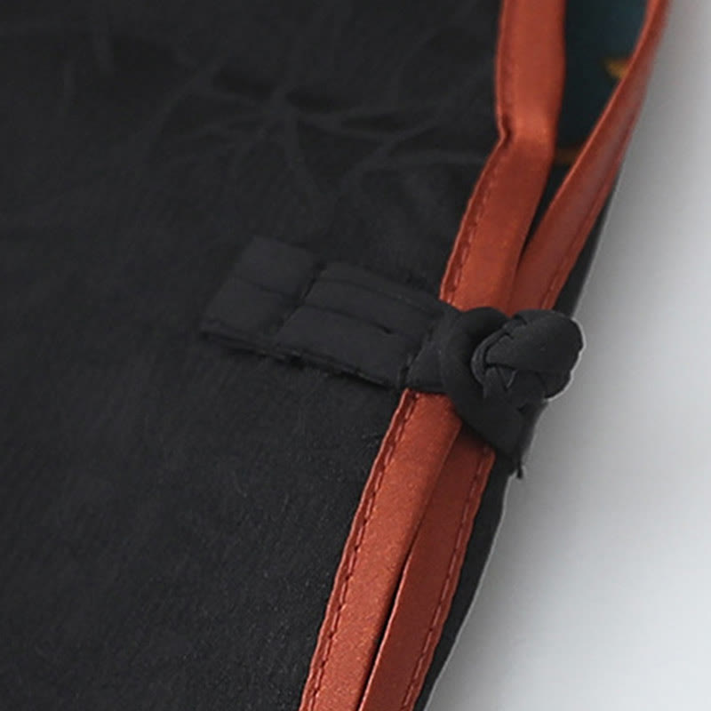 Buddha Stonesヴィンテージ刺繍ジャカード織り花柄ベスト - image 6