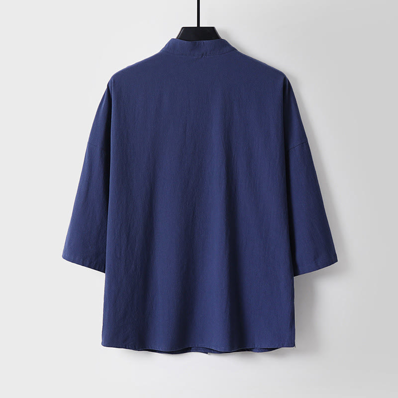 Buddha Stones七分袖 クロップド丈 ブルマー コットン トップス パンツ 衣類 メンズ セット - image 11