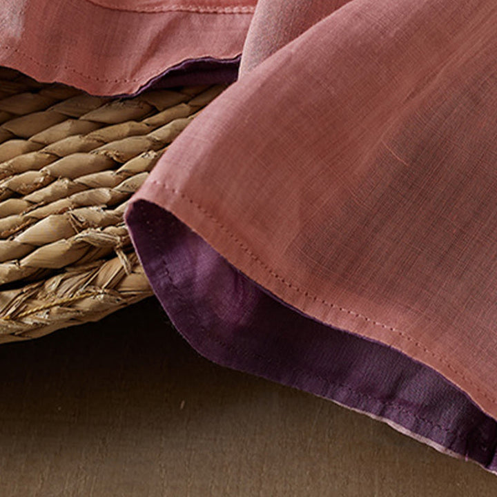 Buddha Stonesプラスサイズ Vネック カジュアル 無地 長袖シャツ コットンリネン レディース シャツ - image 18