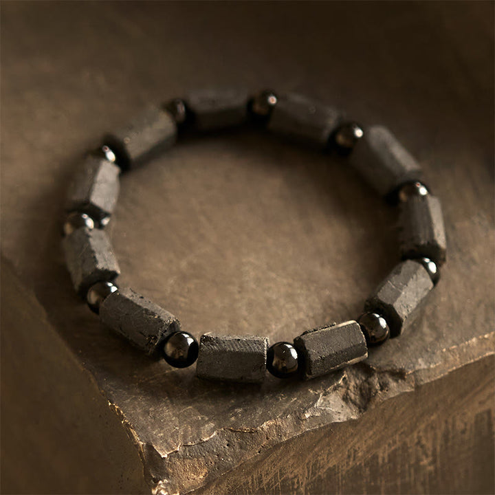 Buddha Stonesブラックトルマリン ウィズダムブレスレット