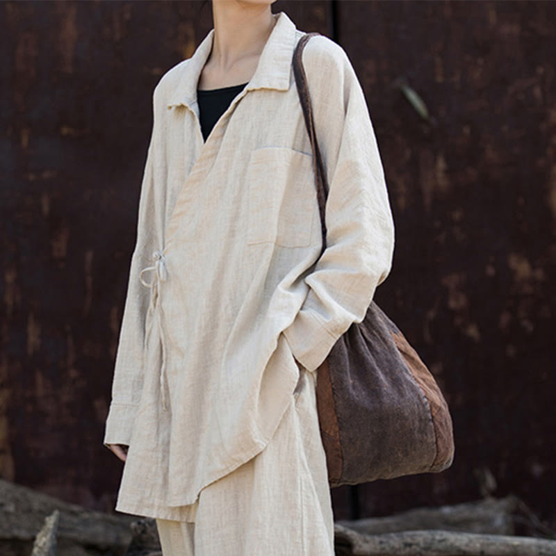 Buddha Stones瞑想ラミーコットン衣類 - image 14