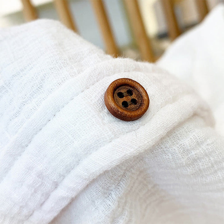 Buddha Stones文芸二重砂洗い綿麻衣 - image 14