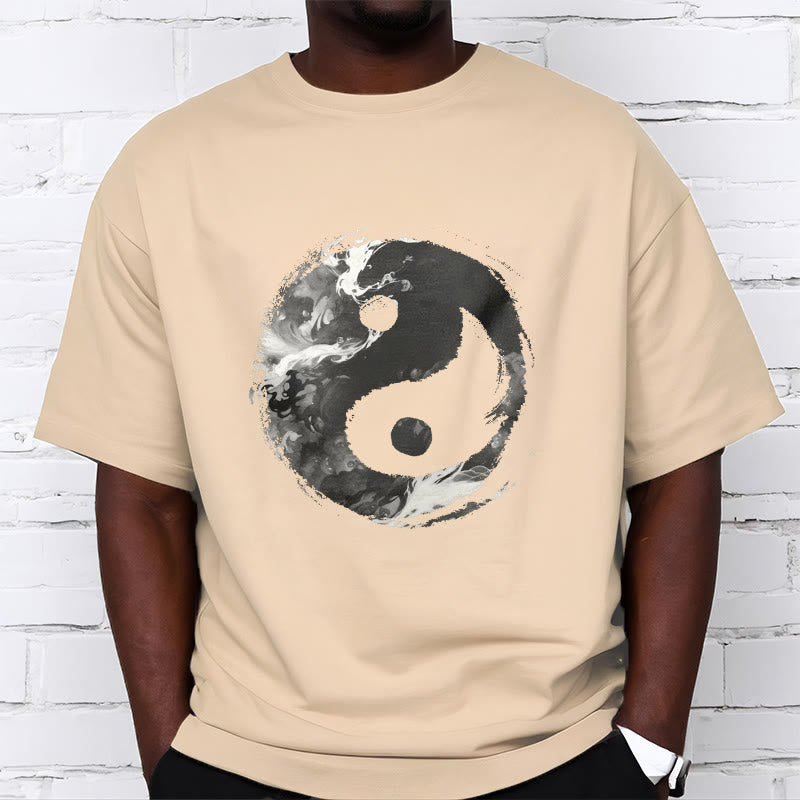 Buddha Stones陰陽コットンTシャツ - image 14