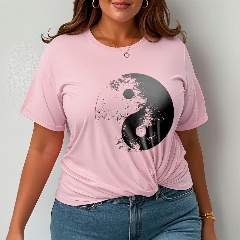 Buddha Stones陰陽 太極拳柄 コットンTシャツ - image 20