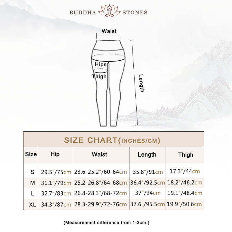 Buddha Stones蓮の花 プリントデザイン パンツ スポーツ フィットネス ヨガ レギンス レディース ヨガパンツ - image 8