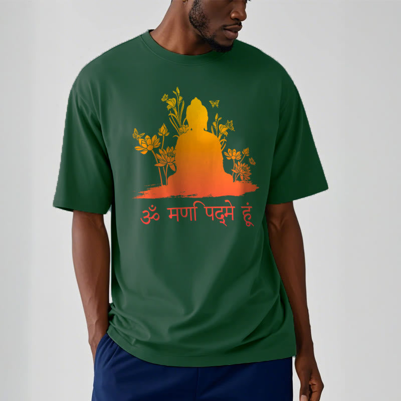 Buddha Stonesサンスクリット語 OM NAMAH SHIVAYA Tee Tシャツ - image 11
