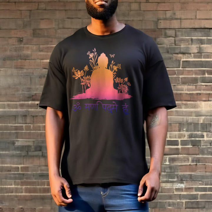Buddha Stonesサンスクリット語 OM NAMAH SHIVAYA Tee Tシャツ - image 7