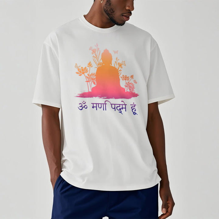 Buddha Stonesサンスクリット語 OM NAMAH SHIVAYA Tee Tシャツ - image 2