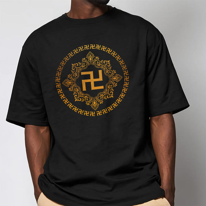Buddha StonesスワスティカTシャツ - image 10