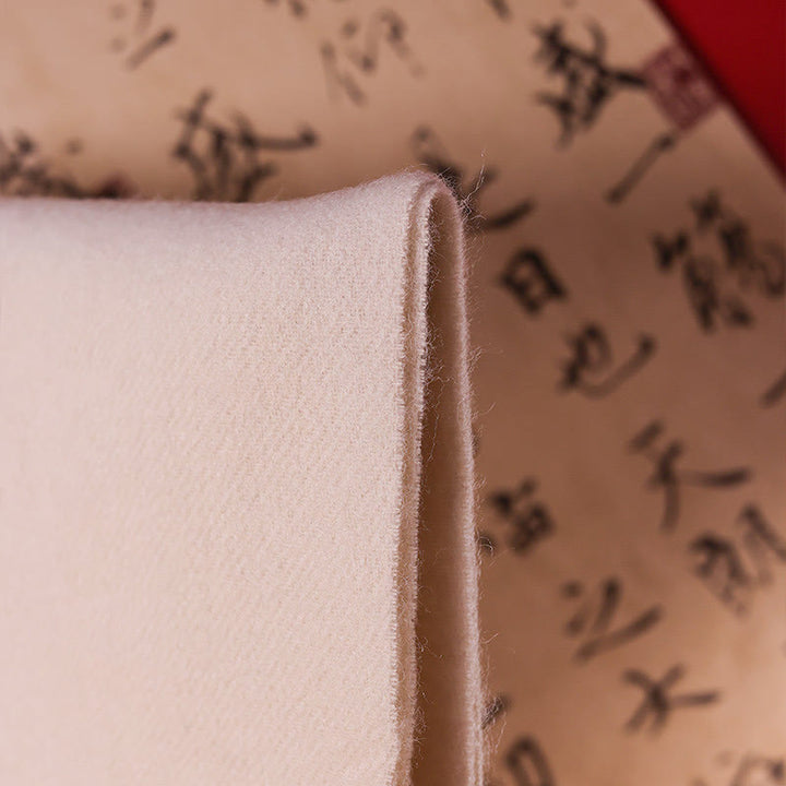 Buddha Stonesウールショール ユラン マグノリア 刺繍 タッセル 冬用 心地よい 旅行用スカーフ ラップ - image 3