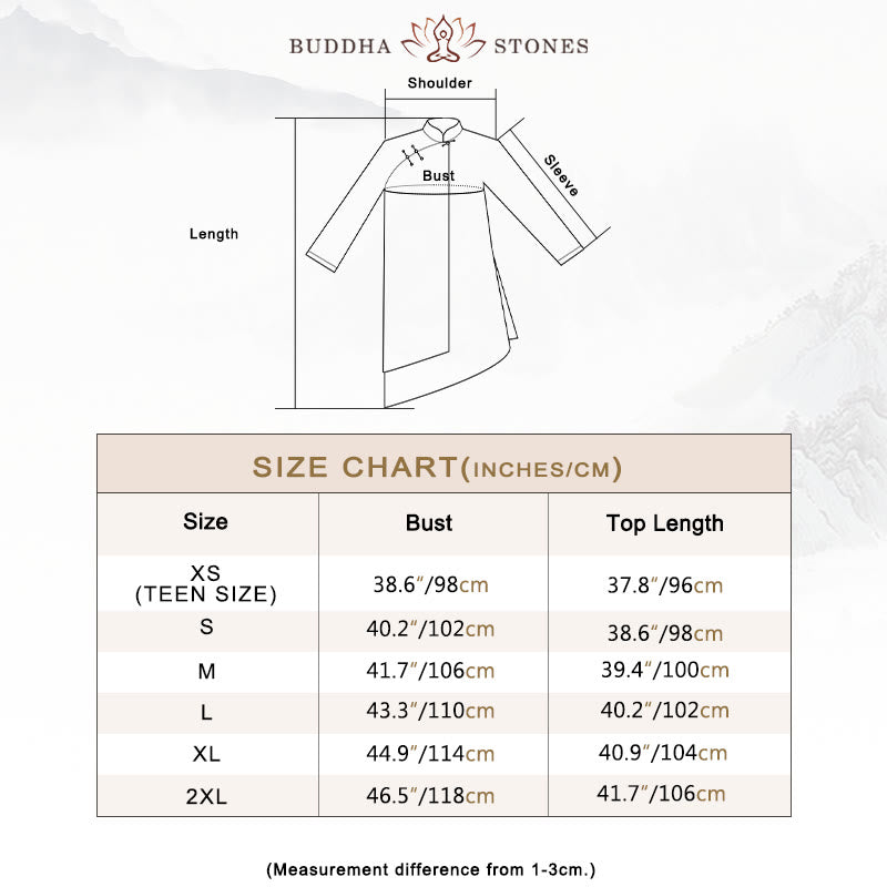 Buddha Stonesグラデーション絵画瞑想祈りスピリチュアル禅太極拳気功練習ユニセックス服セット
