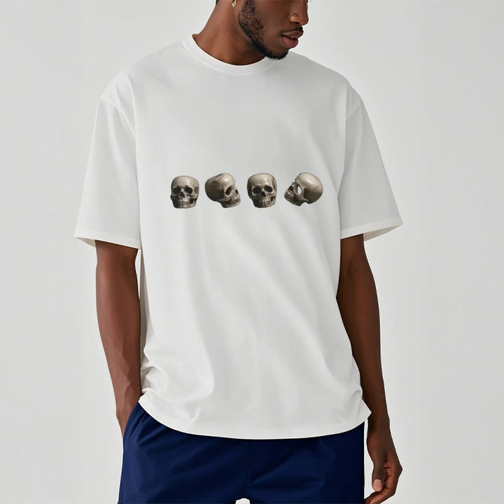 Buddha Stonesチベット 屍の王 森の頭蓋骨柄 Tシャツ - image 10