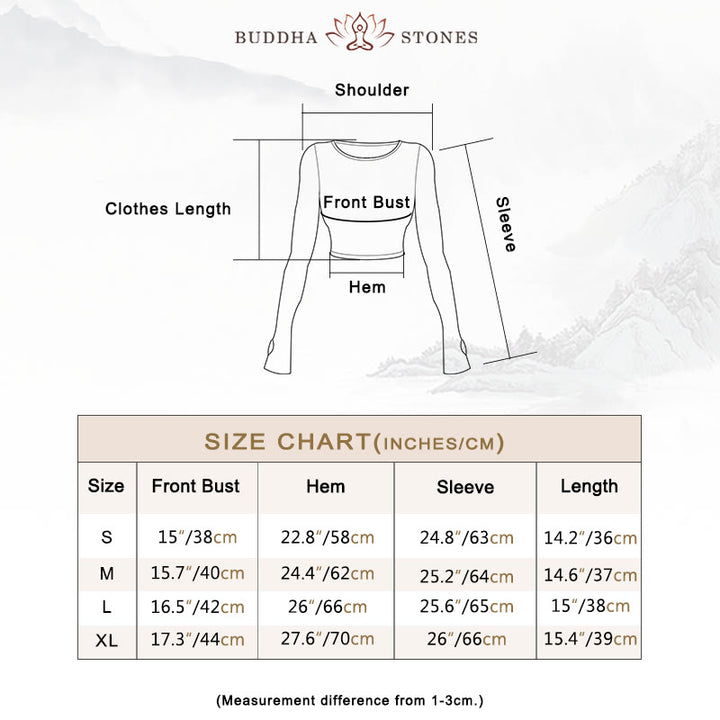 Buddha Stonesレディース ワークアウト 長袖 クリスクロス バックレス トップ Tシャツ レギンス スポーツ フィットネス ヨガ ウェア - image 5