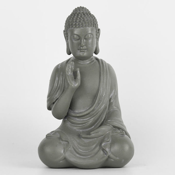 Buddha Stones小さな瞑想の祈り 樹脂製仏像 慈悲の家の机の装飾