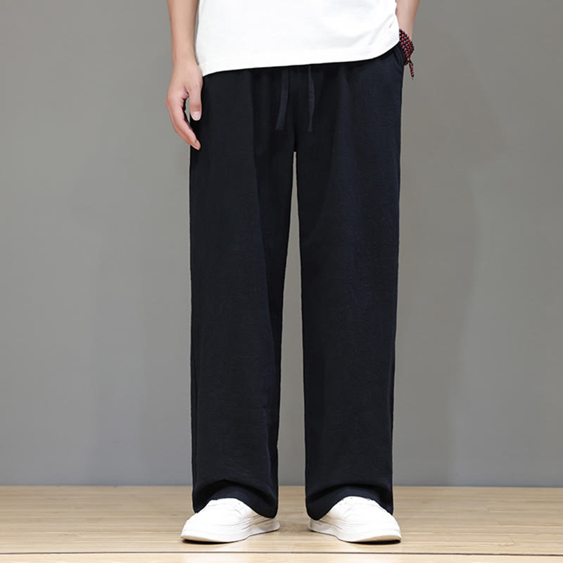 Buddha Stonesメンズ 夏用ストレートレッグパンツ（ポケット付き） - image 32