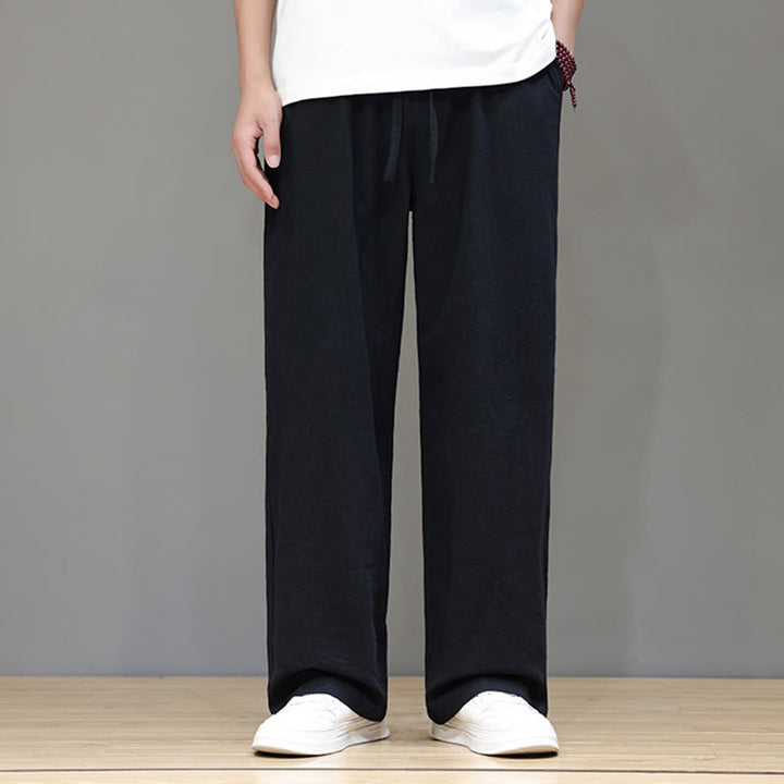 Buddha Stonesメンズ 夏用ストレートレッグパンツ（ポケット付き） - image 32