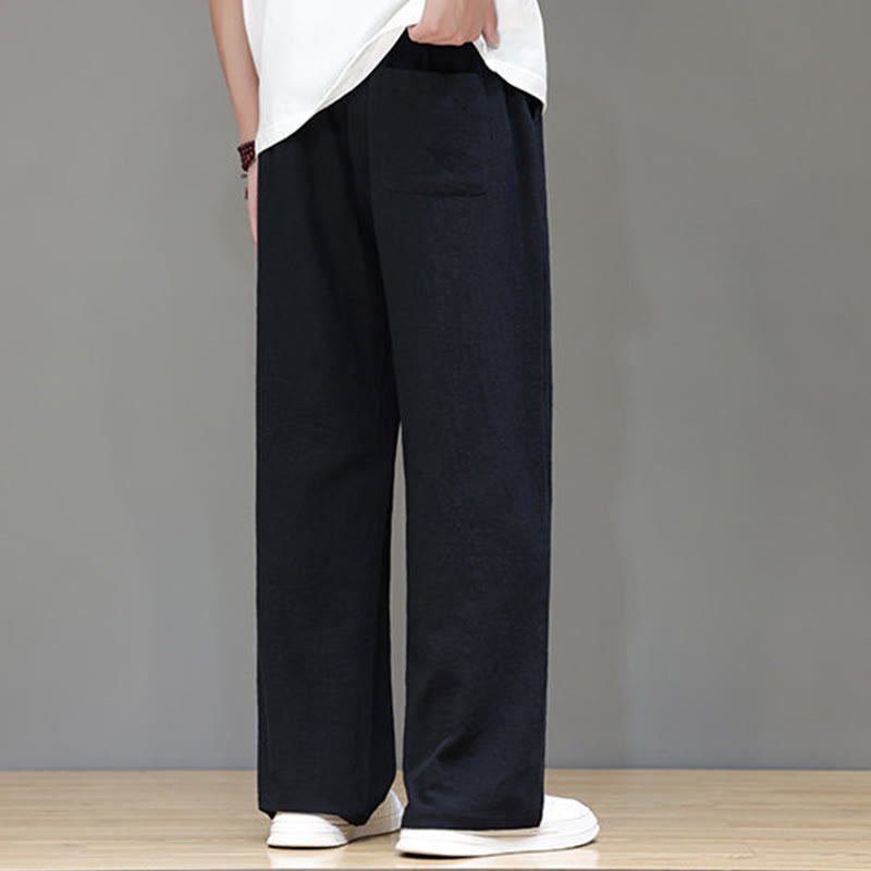 Buddha Stonesメンズ 夏用ストレートレッグパンツ（ポケット付き） - image 35