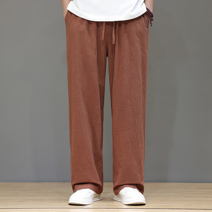 Buddha Stonesメンズ 夏用ストレートレッグパンツ（ポケット付き） - image 40