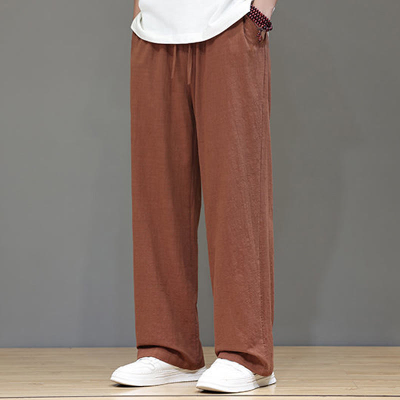 Buddha Stonesメンズ 夏用ストレートレッグパンツ（ポケット付き） - image 41