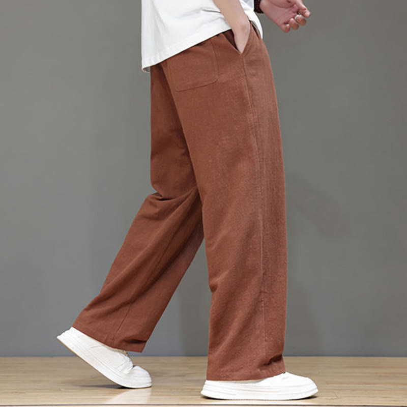 Buddha Stonesメンズ 夏用ストレートレッグパンツ（ポケット付き） - image 42