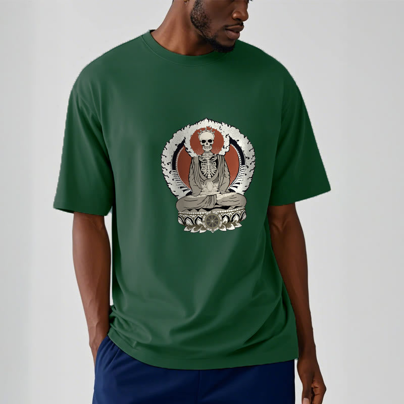 Buddha Stonesスケルトン柄Tシャツ - image 11