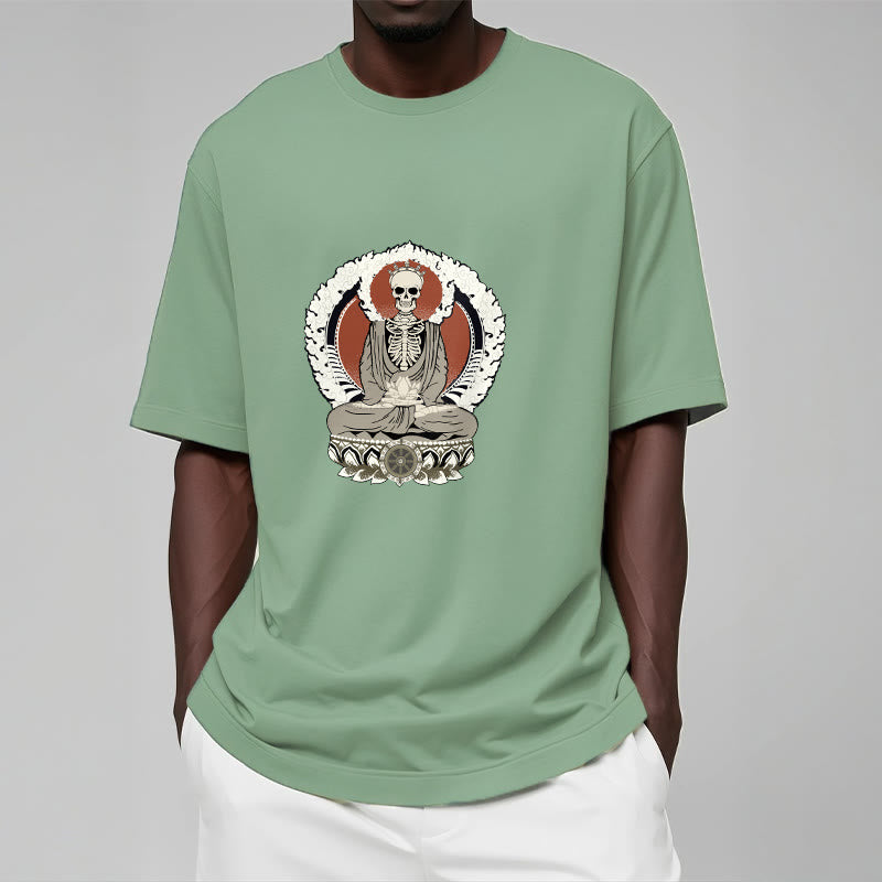 Buddha Stonesスケルトン柄Tシャツ - image 16