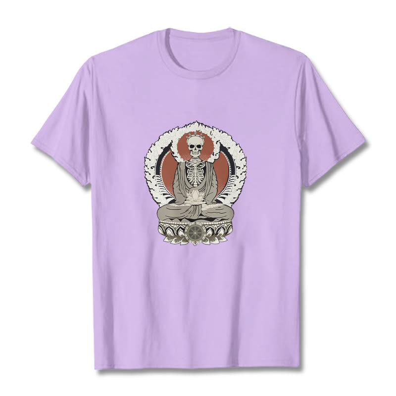 Buddha Stonesスケルトン柄Tシャツ - 梅 - 2XL - image 16