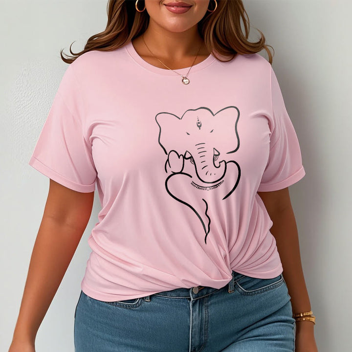 Buddha Stonesガネーシャ象スケッチ柄Tシャツ - image 14