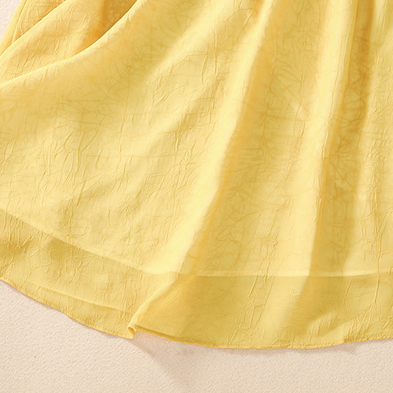 Buddha Stonesレディース フラワー刺繍 フロッグボタン シャツドレス ワイドレッグパンツ - image 11