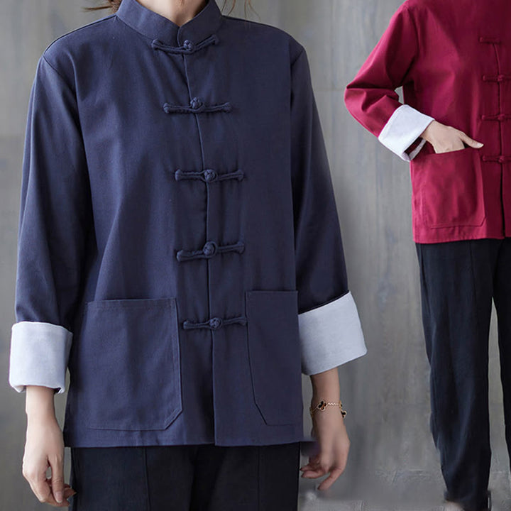 Buddha Stonesレディース カエルボタン長袖シャツパンツ 瞑想服 - image 19