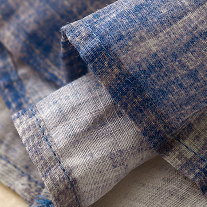 Buddha Stonesタイダイボタン 長袖コットンシャツ - image 7