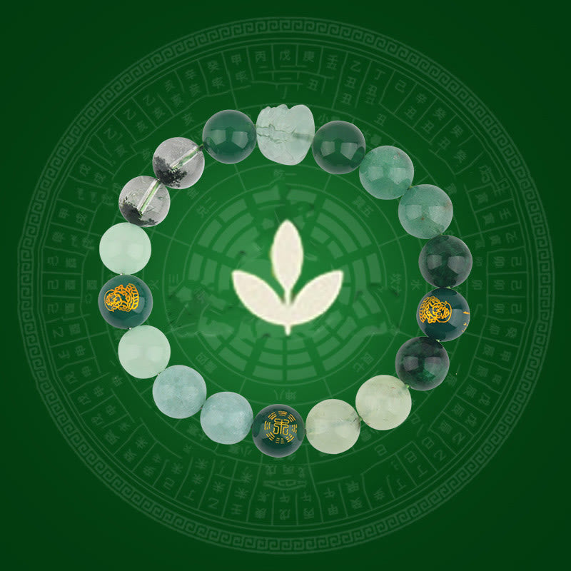 Buddha Stones ヒキュウ 水晶 瑪瑙 金運 財運 風水 パワーストーン ブレスレット - image 10