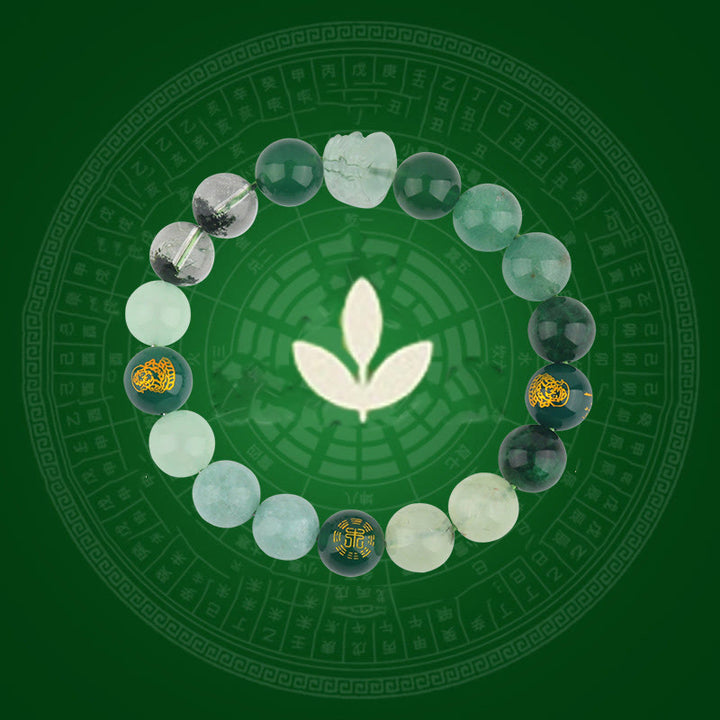 Buddha Stones ヒキュウ 水晶 瑪瑙 金運 財運 風水 パワーストーン ブレスレット - image 10