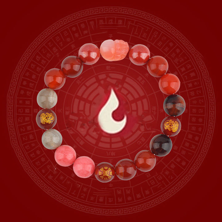 Buddha Stones ヒキュウ 水晶 瑪瑙 金運 財運 風水 パワーストーン ブレスレット - image 22