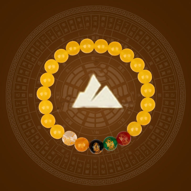 Buddha Stones ミックスストーン 瑪瑙 幸運 癒し ヒーリング パワーストーン ブレスレット - image 24