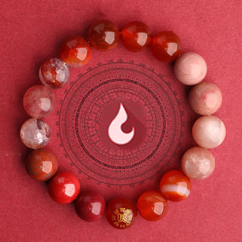 Buddha Stones 瑪瑙 運気バランス 癒し エネルギー 開運 ブレスレット - image 35