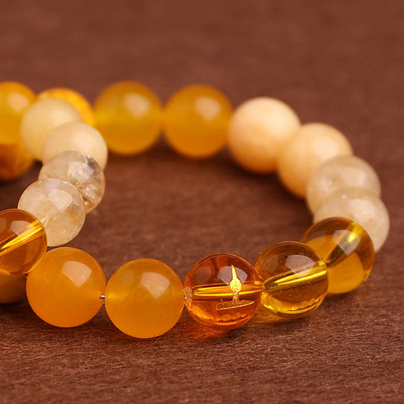 Buddha Stones 瑪瑙 運気バランス 癒し エネルギー 開運 ブレスレット - image 46