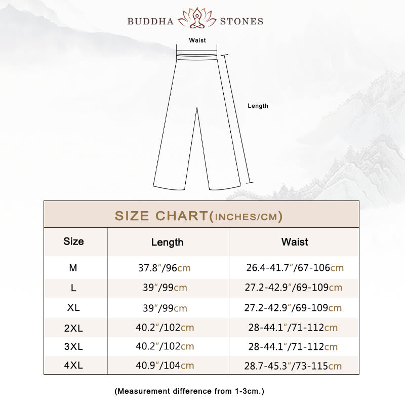 Buddha Stones2個 カエルボタン フーキャラクター ドラゴン 竹の葉 半袖シャツ パンツ メンズセット - image 6