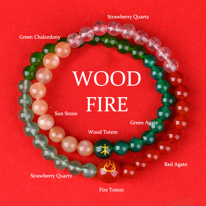 Buddha Stones パール 黒オニキス 白水晶 白瑪瑙 清浄 優雅 エレガント ブレスレット - 薪焚き火台（手首周り：14～16cm） - image 11