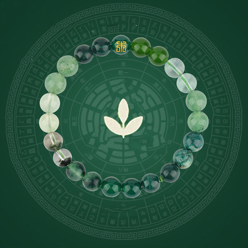 Buddha Stones ルチルクォーツ タイガーアイ 黄瑪瑙 シトリン 金運 開運 幸運 ブレスレット - image 17