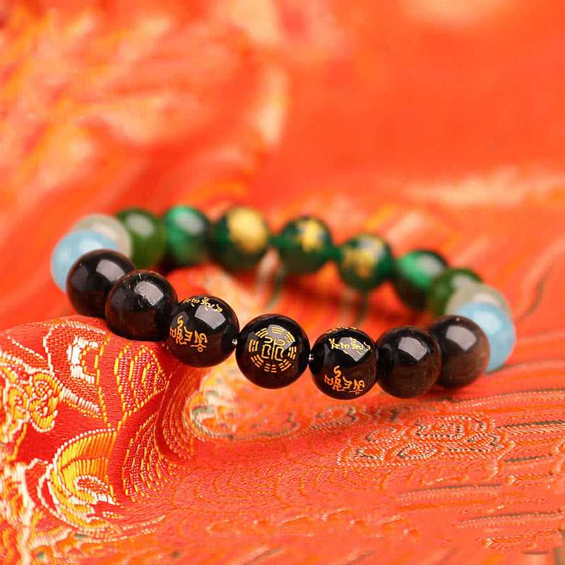 Buddha Stones 南赤瑪瑙 ストロベリークォーツ 太陽石 恋愛 成功 幸運 ブレスレット - image 19