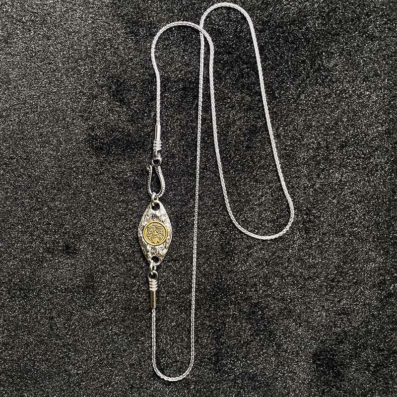 Buddha Stones925 スターリングシルバー チベット ガルーダ鳥 ビーズ 守護 ネックレス ペンダント - image 18