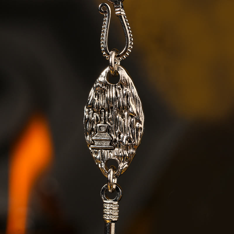 Buddha Stones925 スターリングシルバー チベット ガルーダ鳥 ビーズ 守護 ネックレス ペンダント - image 20