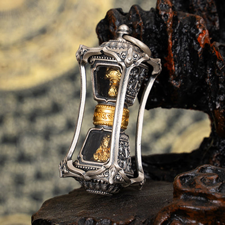 Buddha Stones925 スターリングシルバー チベット ザキラム 富の女神 祝福のネックレス ペンダント