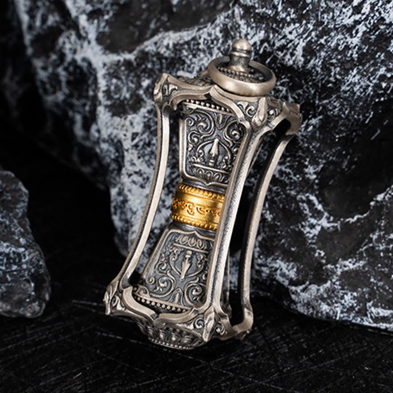 Buddha Stones925 スターリングシルバー チベット ザキラム 富の女神 祝福のネックレス ペンダント