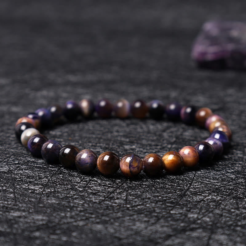 Buddha Stones各種タイガーアイ自信ブレスレット