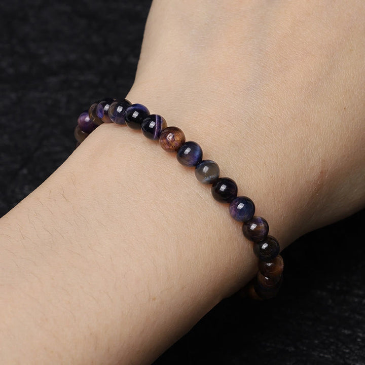 Buddha Stones各種タイガーアイ自信ブレスレット