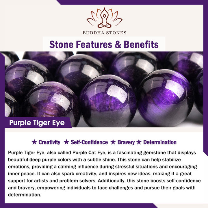 Buddha Stones各種タイガーアイ自信ブレスレット